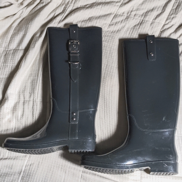 Coach Rainboots - Picture 1 of 4